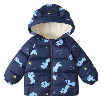 宝宝棉服新款洋气男女童加绒棉袄