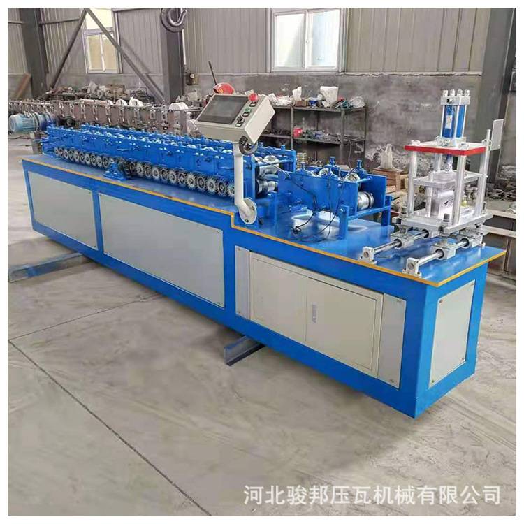 定制抗风卷帘门设备门片辊压机不锈钢卷闸门导轨压瓦机