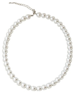 旗袍国风复古珍珠锁骨链50cm