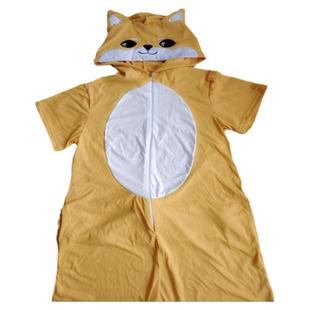 日本nico超人气唱见まふ同款灰企鹅卡通连体睡衣动漫男女可爱演出