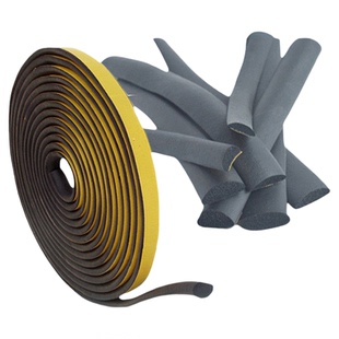 三元乙丙发泡半圆密封条EPDM橡胶条橡胶垫机箱电柜高弹性抗老化