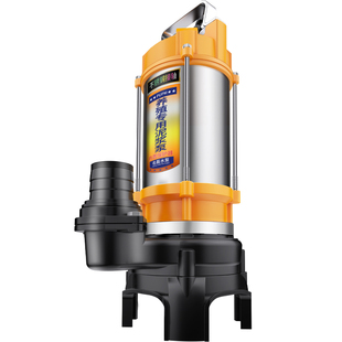 池塘清淤泥浆泵不锈钢高浓度无堵塞离心式污水泵高扬程大功率水泵