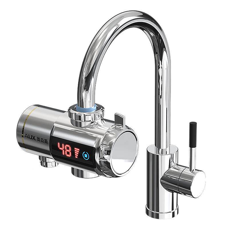 奥克斯电热水龙头快速加热免安装家用小型厨房速热热水器即热式