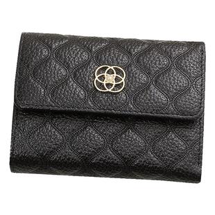 2026新款软牛皮短款钱包女黄色招财钱夹时尚小香风皮夹真皮零钱包