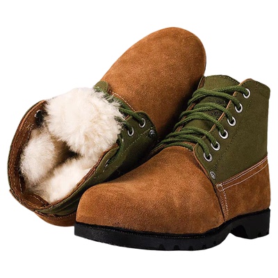 棉鞋零下40度防寒劳保棉鞋东北雪地靴大头鞋加棉男劳保羊毛靴特厚