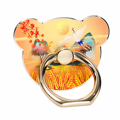 可爱小熊闪粉手机平板支架