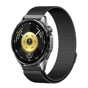 适用华为手表gt6/gt5表带米兰gt3pro新款gt4磁吸watch5金属gt2编织夏季男士46mm腕带高级Ultimate替换钢带