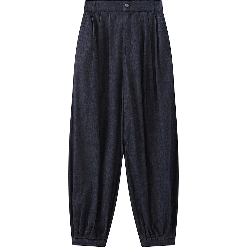 【商场同款】播26夏新品束脚水洗牛仔裤女宽松长裤BDT2KD1689
