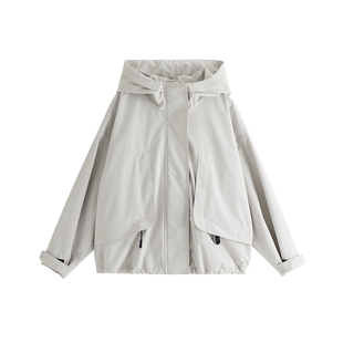 布丁哈鲁春装女童休闲外套2026春秋新款洋气儿童时尚百搭轻户外