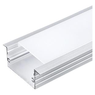 线形灯嵌入式铝槽双眼皮吊顶灯带led灯槽线型线性灯带预埋铝型材