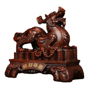 貔貅摆件皮休聚财守财皮裘家用开业客厅电视柜装饰招财家居天禄