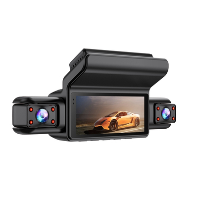 4四镜头录像手机互联行车记录仪