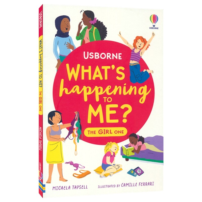 Usborne What's Happening to Me Girl 我的身体怎么了女生版 英文原版进口图书 性教育 青春期成长指南 儿童科普 生理知识