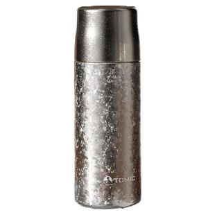 特美刻纯钛保温杯男焖茶杯泡茶杯女茶水分离背带斜挎钛冰花410ml