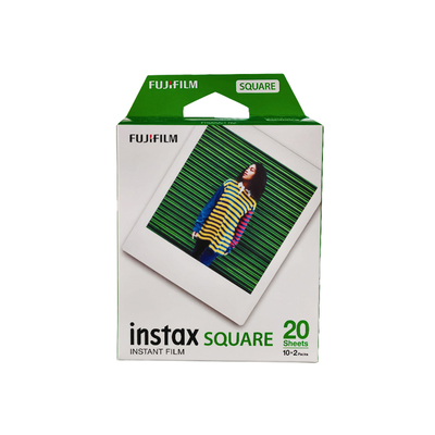 【自营】富士4寸相纸立拍立得SQUARE 方形白边sq通用SQ1/SQ6/SQ40