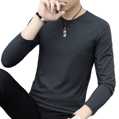 丝光莫代尔棉长袖T恤抗菌防螨