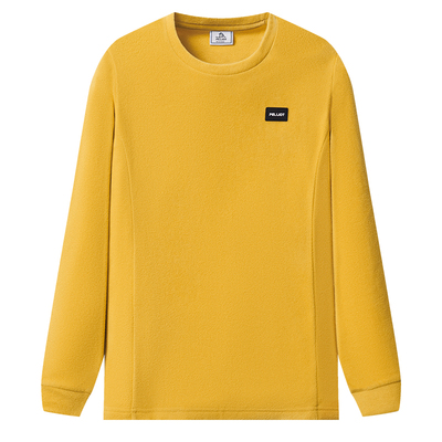 伯希和抓绒衣圆领保暖摇粒绒