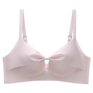 六只兔子小聚蛋内衣女小胸聚拢显大防外扩文胸圆圆杯无钢圈胸罩女