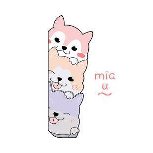 儿童房间门贴装饰布置男女孩宝宝卧室墙面床头装饰画卡通狗狗贴纸