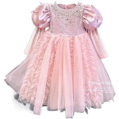 女童春季高级感礼服生日连衣裙