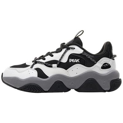 匹克乐游猫爪休闲鞋男鞋春季新款厚底增高复古老爹鞋女休闲运动鞋