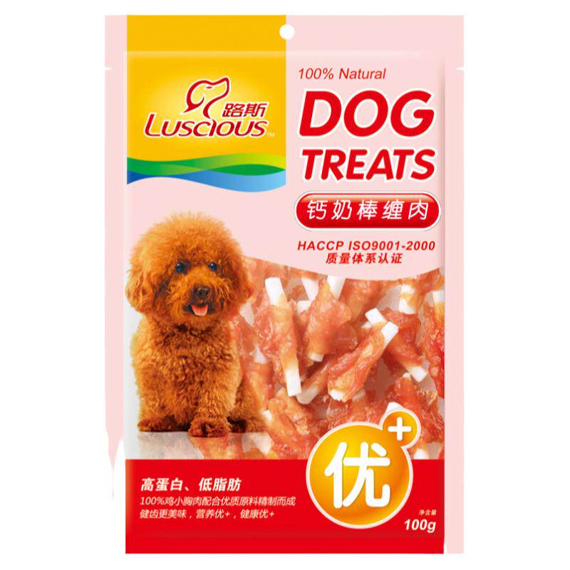 路斯100g*2包泰迪钙奶棒