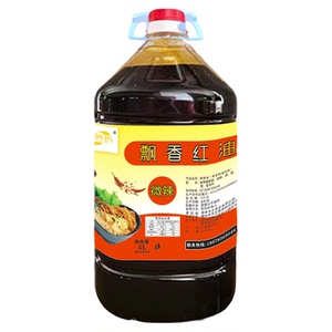 螺蛳粉红油飘香辣椒油大桶5L专用秘制红油火锅凉拌麻辣烫底料包邮