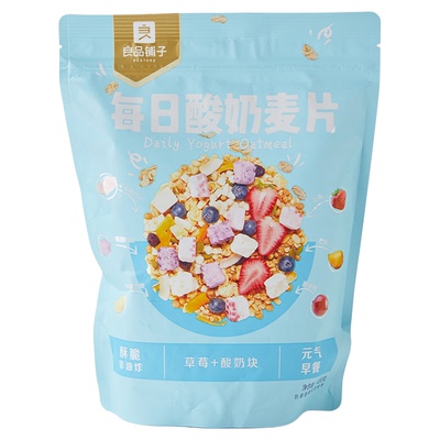 良品铺子高纤即食水果坚果燕麦片