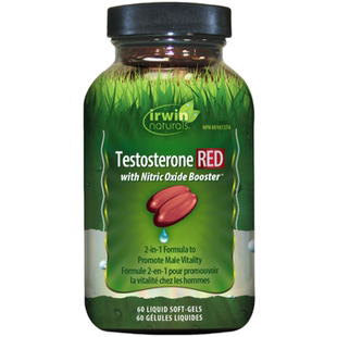 现货 加拿大 Irwin Testosterone Red 一氧化氮助推器 睾酮素60粒