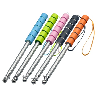 导游旗杆2米手持导游伸缩旗杆伸缩不锈钢户外高档手摇收缩旗杆教鞭伸缩杆加粗应援大旗导游杆伸缩2米伸缩棍