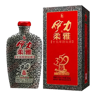 伊力伊力柔雅十五15年老窖50度军垦359军垦500M*6瓶