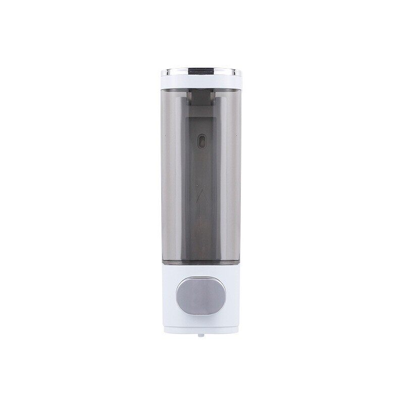壁挂式手动按压皂液器酒店卫浴洗手液沐浴液盒透明免打孔挤皂液器