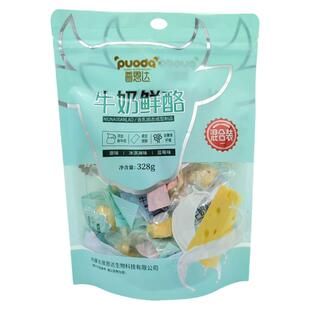 普恩达牛奶鲜酪鲜奶疙瘩混合味内蒙古特产奶制品乳酪奶球休闲零食