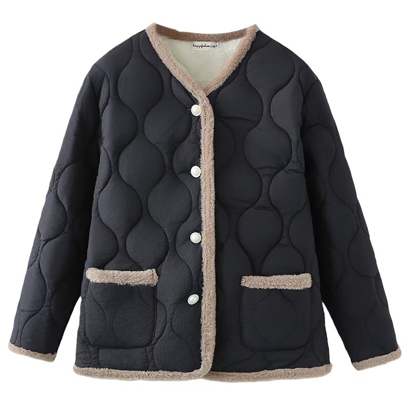 200斤大码加绒棉袄保暖棉服