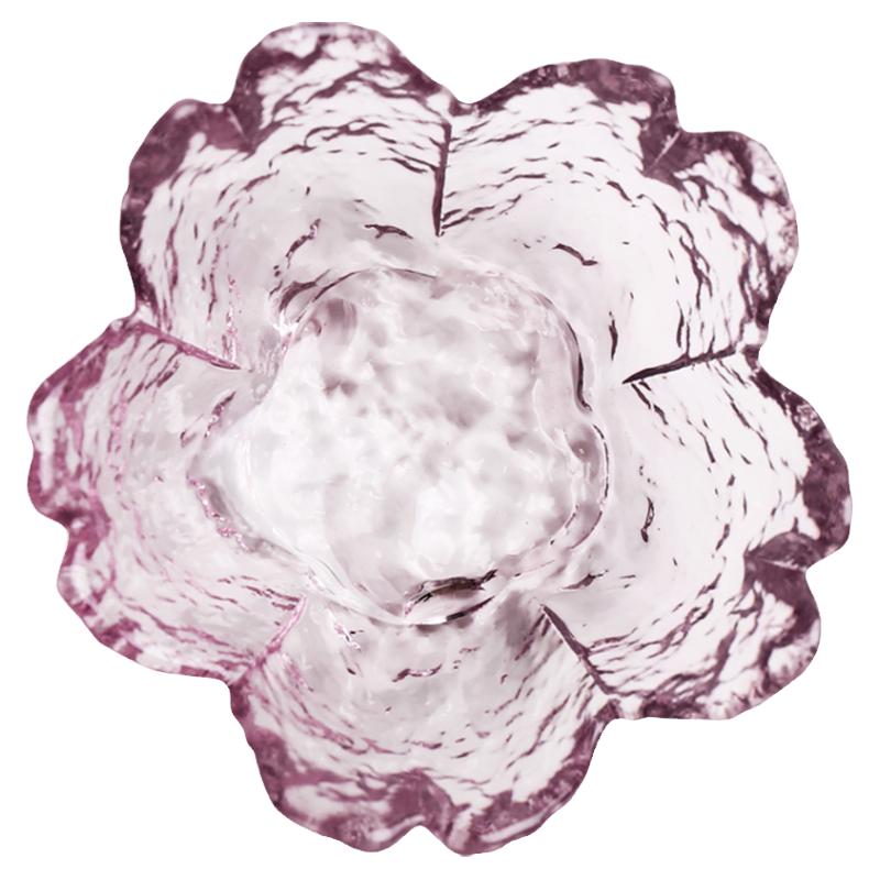 下午茶日式樱花玻璃味碟碟酱料碟精致碟子小碗家用醋碟火锅盘子