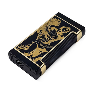 美国Prometheus普罗米修斯火神雪茄打火机长方体款三火焰带雪茄钻