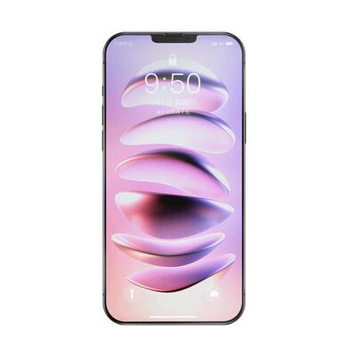 iPhone14钢化膜磨砂防指纹