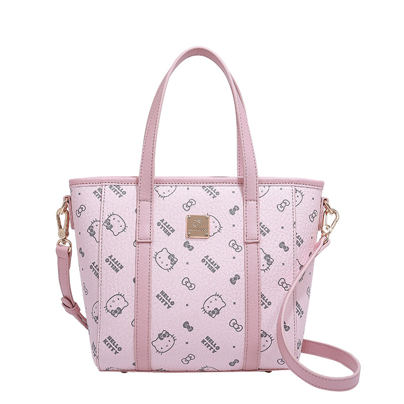 HelloKitty凯蒂猫菜篮子托特包时尚手提女包包小众轻奢单肩斜挎包