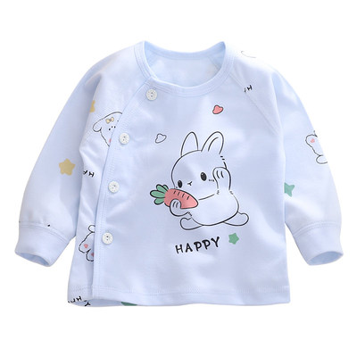 婴儿纯棉无骨a透气春秋