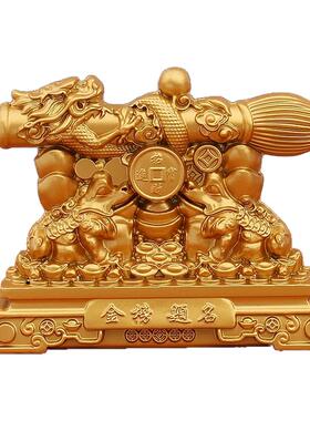 沙金文昌笔摆件装饰品家用金榜题名笔毕业礼物家居聚财金属工艺品