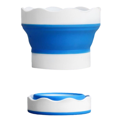 莫奈小水桶美术折叠硅胶画画用洗笔筒颜料小桶水粉美术写生小号笔筒