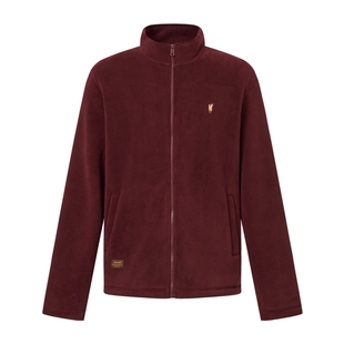 POLOWALK男式外套2025冬季新品加绒百搭休闲立领摇粒绒外套男