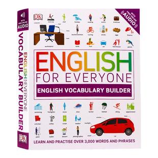 DK人人学英语 English for Everyone 英文原版 Grammar Guide Vocabulary Builder Idioms语法词汇图解词典英语工具书自学书籍