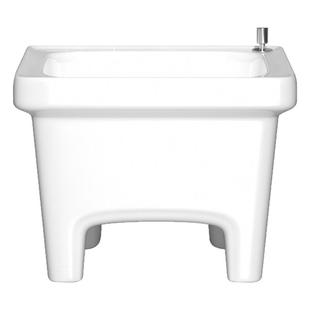 阳台拖把池洗拖把盆方型墩布池家用洗地拖把池自动下水器墩布池子