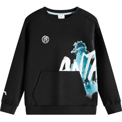 安踏儿童卫衣男童潮酷套头衫