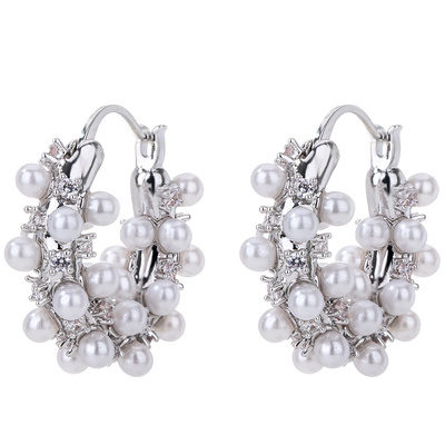 耳环耳饰耳圈高级感轻奢