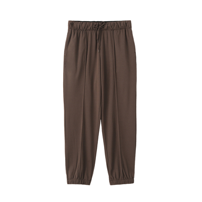 冰丝凉感轻薄透气宽松束腿裤