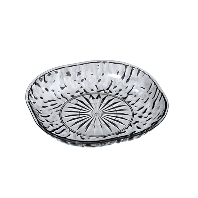 吐骨碟家用轻奢透明果盘