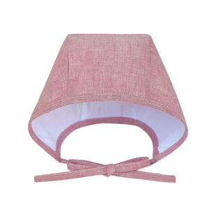 ins棉麻婴儿帽子春秋薄款保暖防风婴幼儿宝宝女童儿童护耳帽夏季