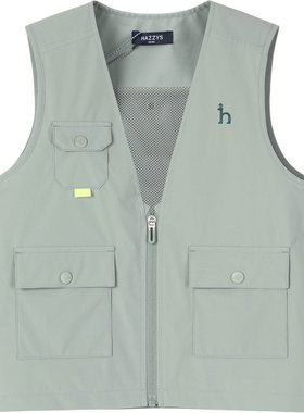 哈吉斯男童马甲三防面料春新品